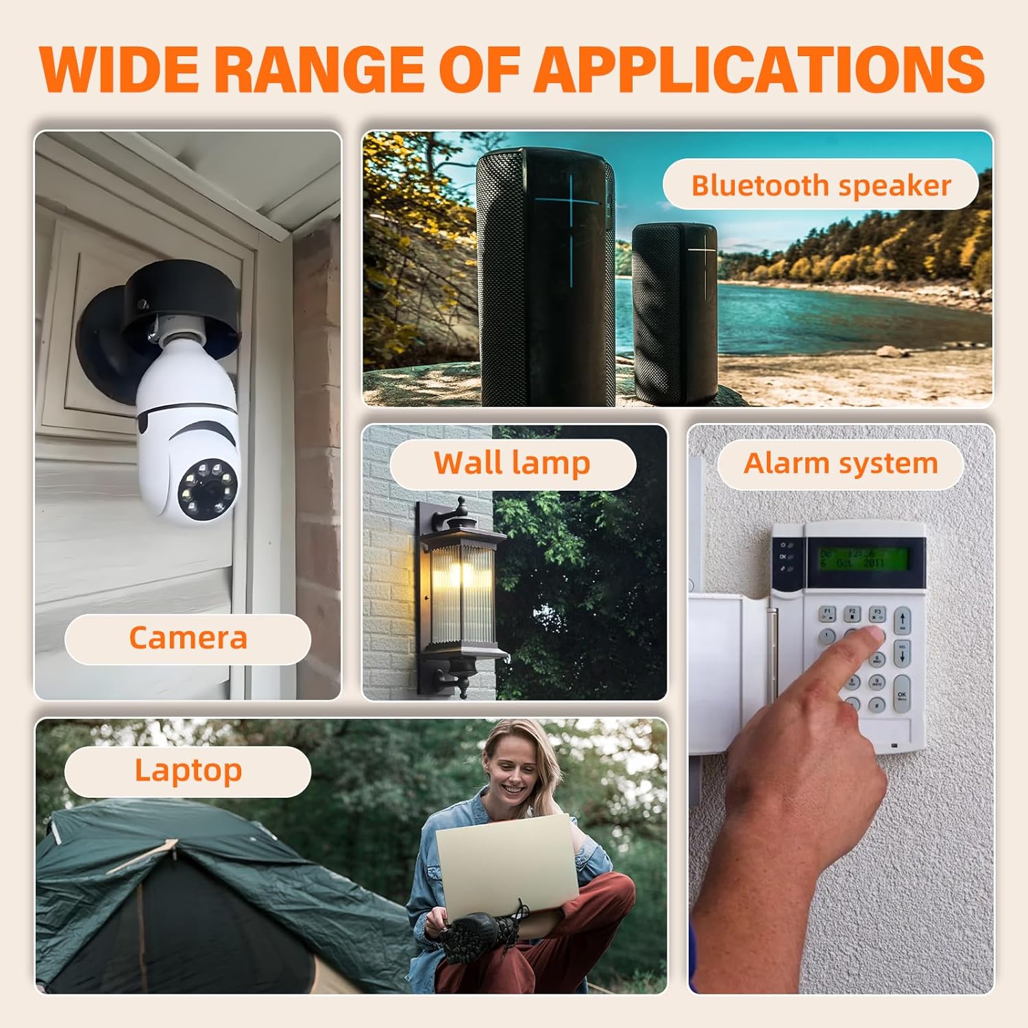12V 15Ah LiFePO4 Lithium Battery, 12.8V 15Ah Deep Cycles Rechargeable Battery for Camping, Fish Finder, Ride-on Toys, Scooters, Solar Power, Radio