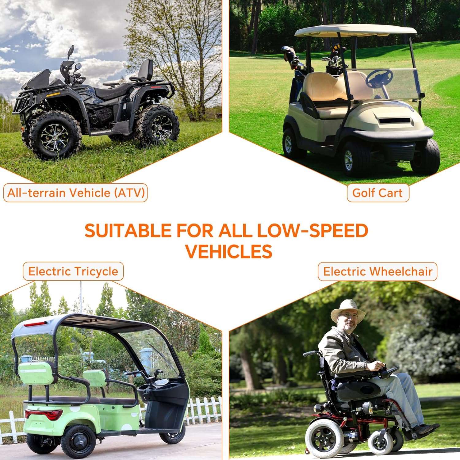 LiPULS 48V (51.2V) 32Ah Golf Carts LiFePO4 Battery, Built-in 60A BMS, 1638.4Wh Energy